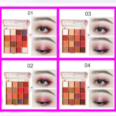 Lameila 3043 16 color Eyesshadow Palette Matte Pearlescent