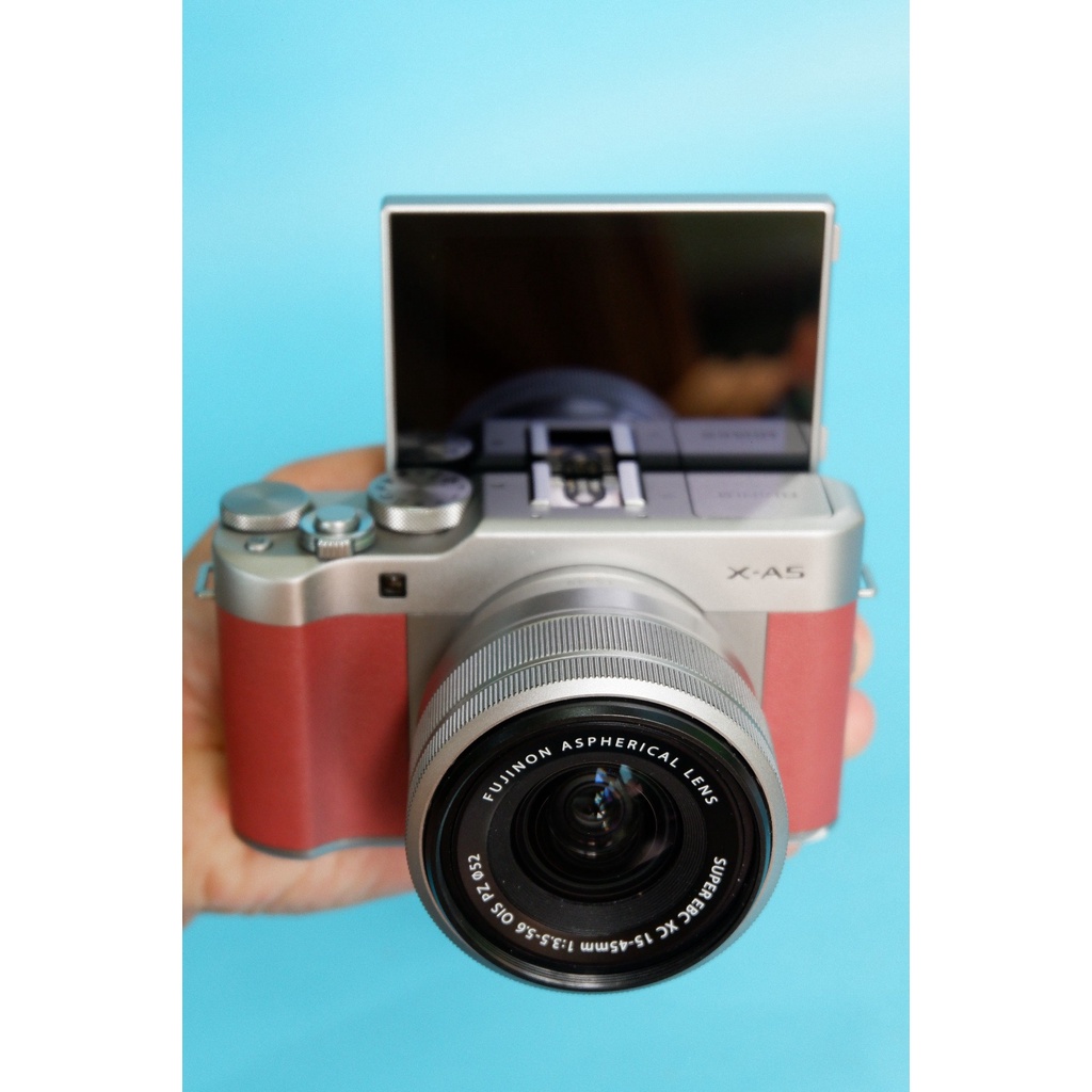 Fujifilm XA5 Kamera Mirrorless MUA Vlog-1