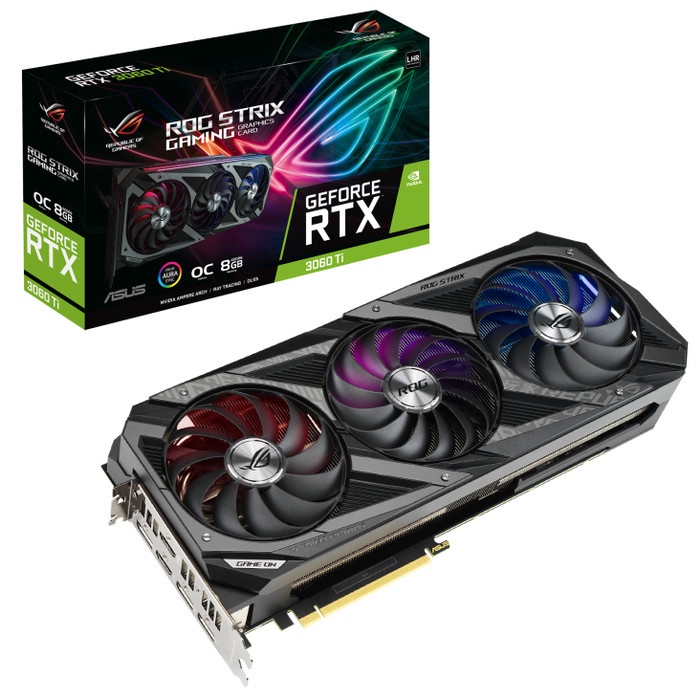 ASUS ROG Strix GeForce RTX 3060 Ti 8GB OC Edition V2