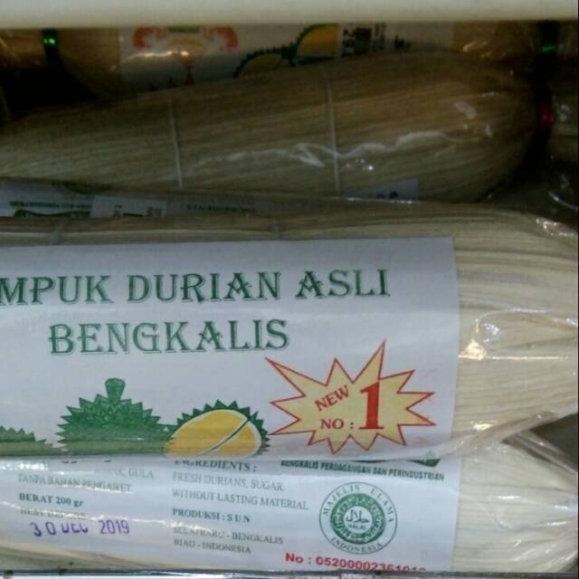 

Makanan lempuk durian asli bengkalis