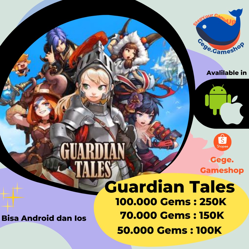 AKUN FRESH GUARDIAN TALES