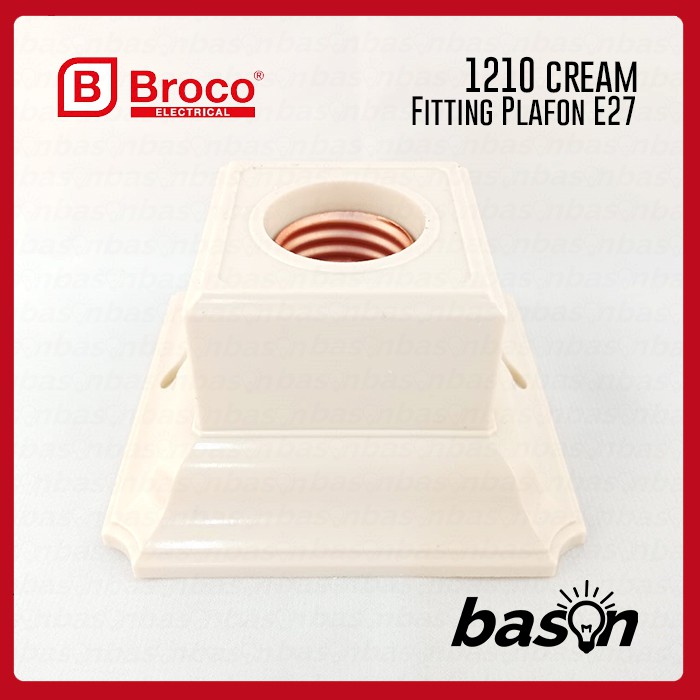 BROCO 1210 Ceiling Lamp Holder - Fitting E27