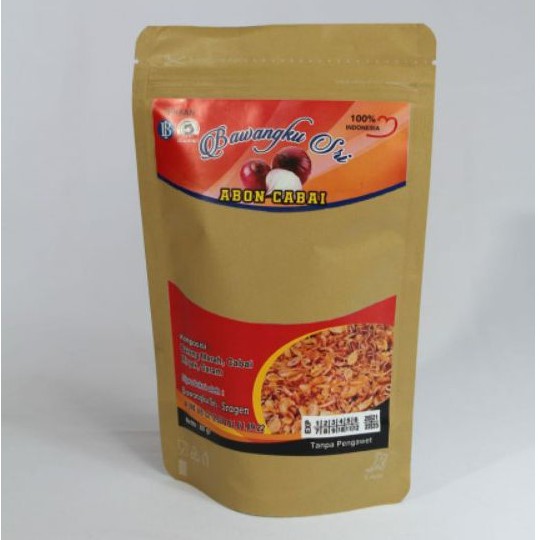 

Bawangku Sri Bawang Goreng Special rasa Abon Cabai netto 80 gr