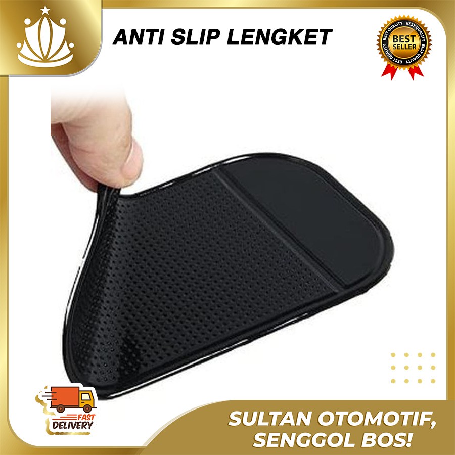 Car Anti Slip Antislip Mat LENGKET Sticky Pad Phone Dashboard Mobil