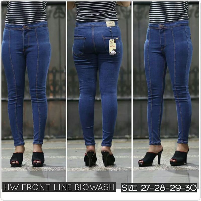 celana panjang wanita/ celana jeans street panjang wanita