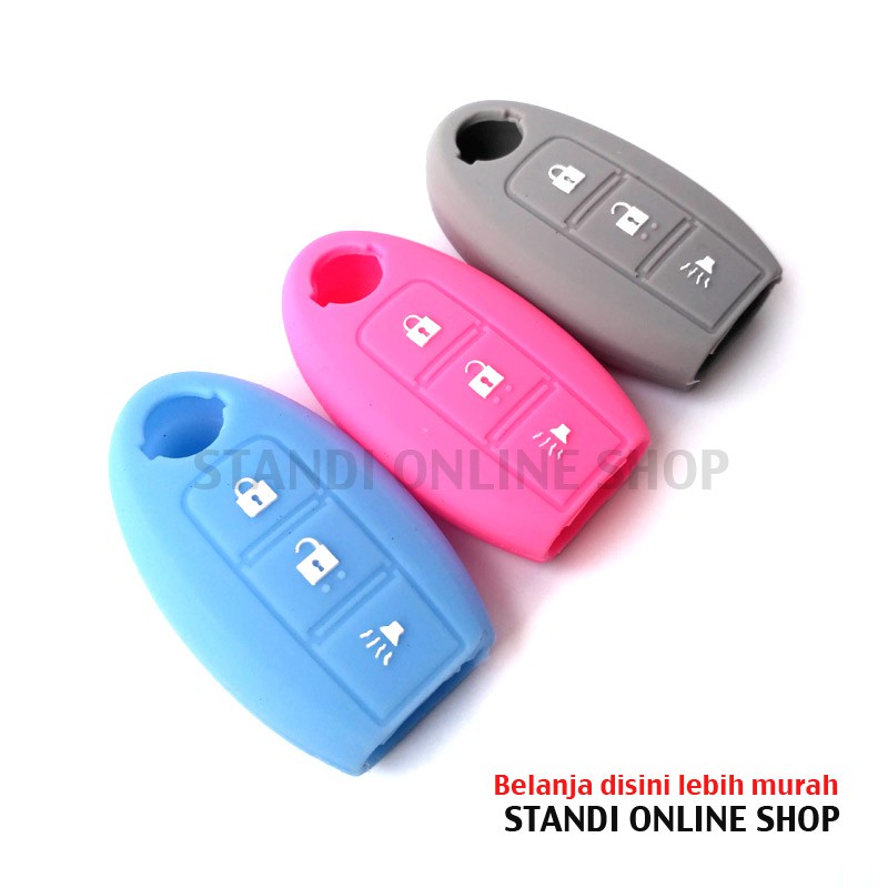 Kondom Kunci Silikon Remote Keyshirt Nissan Juke Evalia XTrail