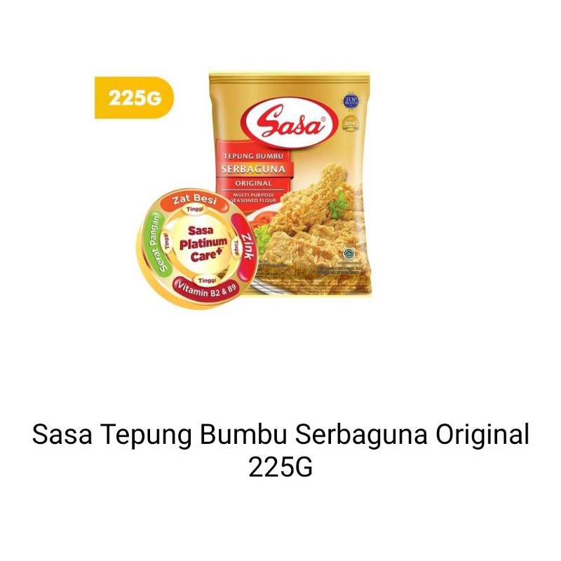 

Sasa tepung bumbu serbaguna original 225g