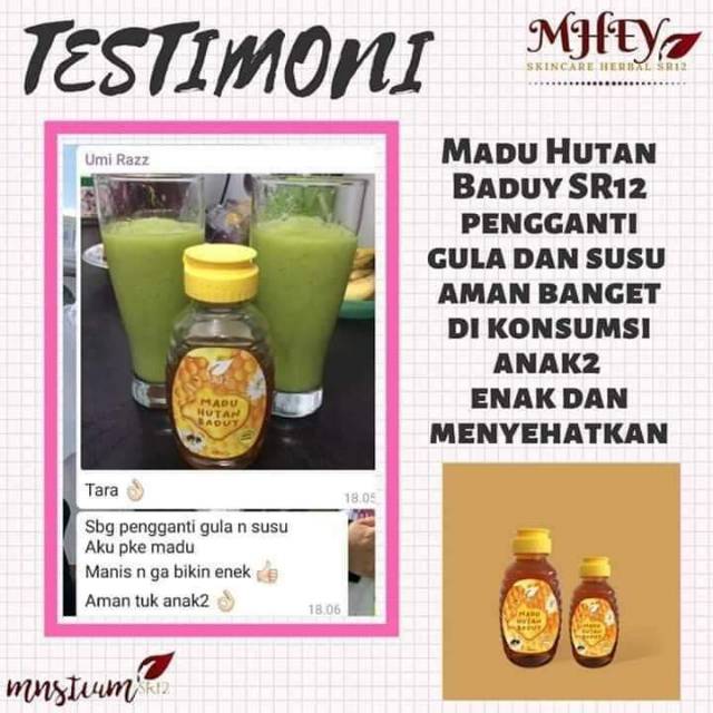 Madu Hutan Baduy SR12 / Madu baduy sr12 / madu murni / madu alami