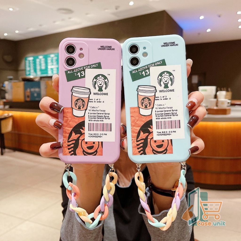 GL001 SOFTCASE SLING RANTAI IPHONE 6 6S 7 8 6+ 7+ 8+ XS X XR XS MAX 11 12 13 PRO MAX CS3618