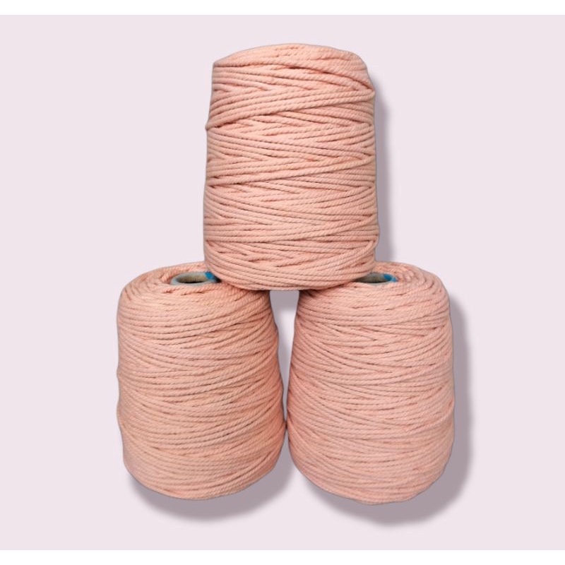

Tali katun warna Salem size 4mm(1kg)