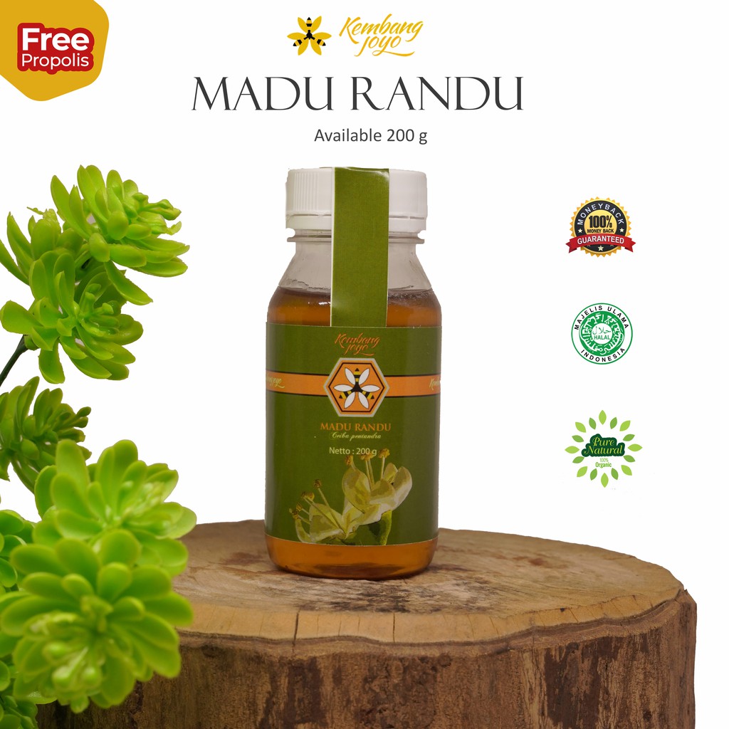 

Madu Kembang Joyo Madu randu 200 gram - Free Ongkir