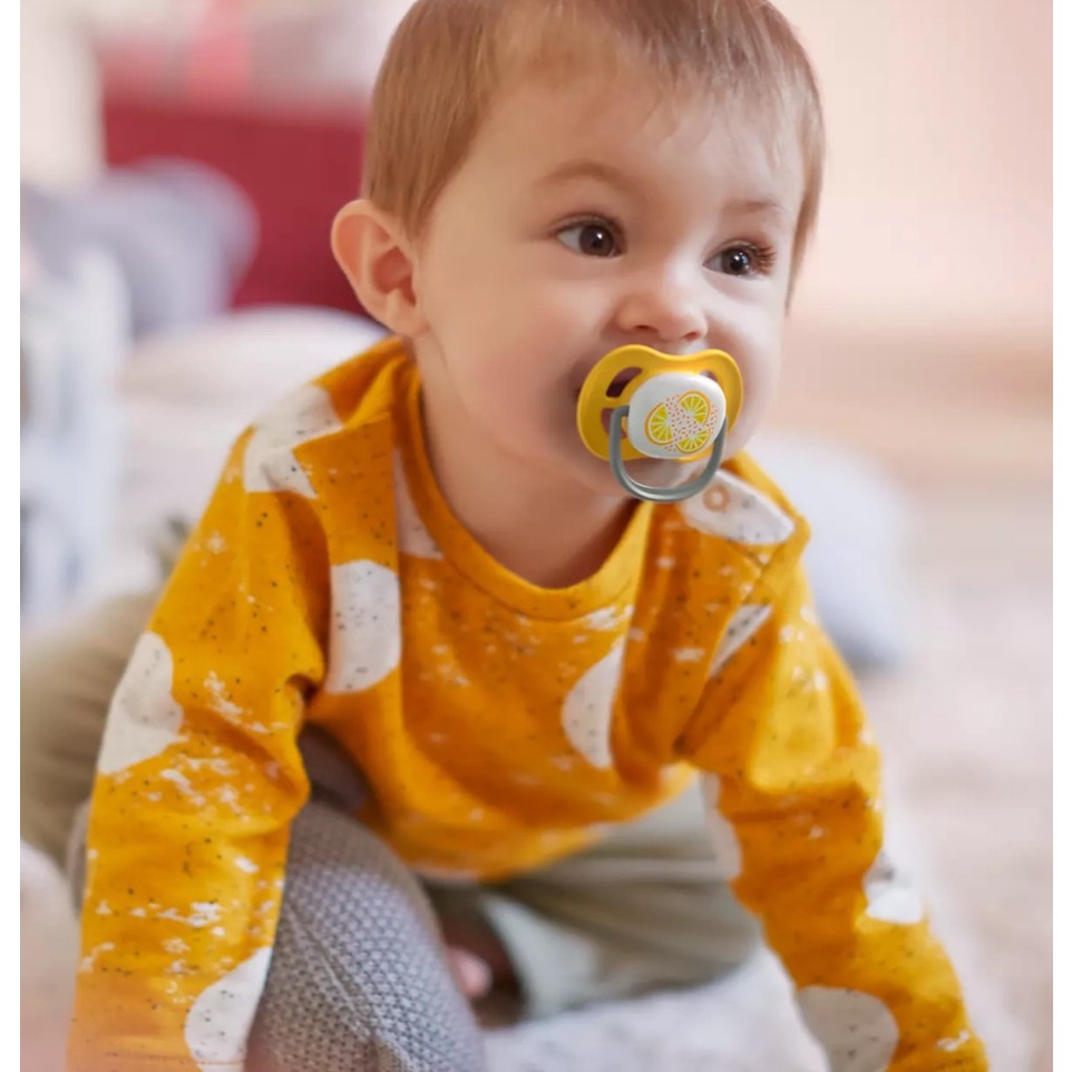 Philips Avent Ultra Air Happy Pacifier LEMON