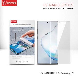 Samsung Galaxy S9 - COPPER Nano Uv Glue Tempered Glass