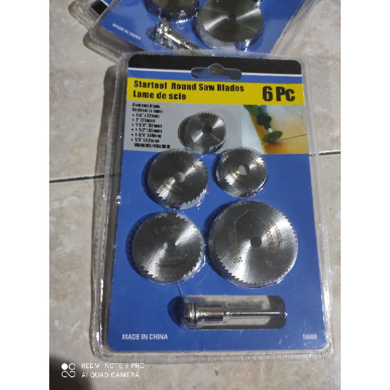 Mata gergaji potong mini grinder / mata potong pipa pvc mini grinder / mata gergaji bor mini kayu se