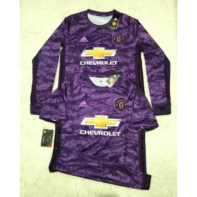 Jersey Goalkeeper MU Home 19/20 Longleeve dan Shortsleeve