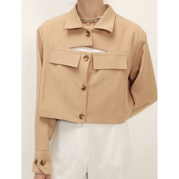 Lightweek Ryujin Jacket Crop - Korean Casual OuterJaket