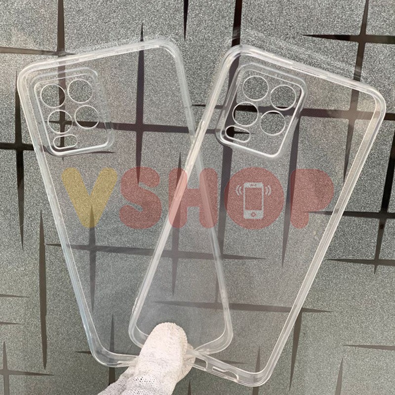 SOFTCASE TRANSPARAN REALME 8 - REALME 8 PRO PREMIUM CLEAR SOFT CASE