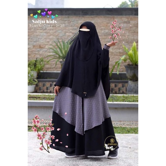 set gamis anak Salju kids by Duta busana