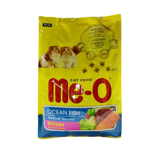 Makanan Kucing Me-O Meo Kitten Ocean Fish Freshpack 1.1kg 1.1 1.2 kg