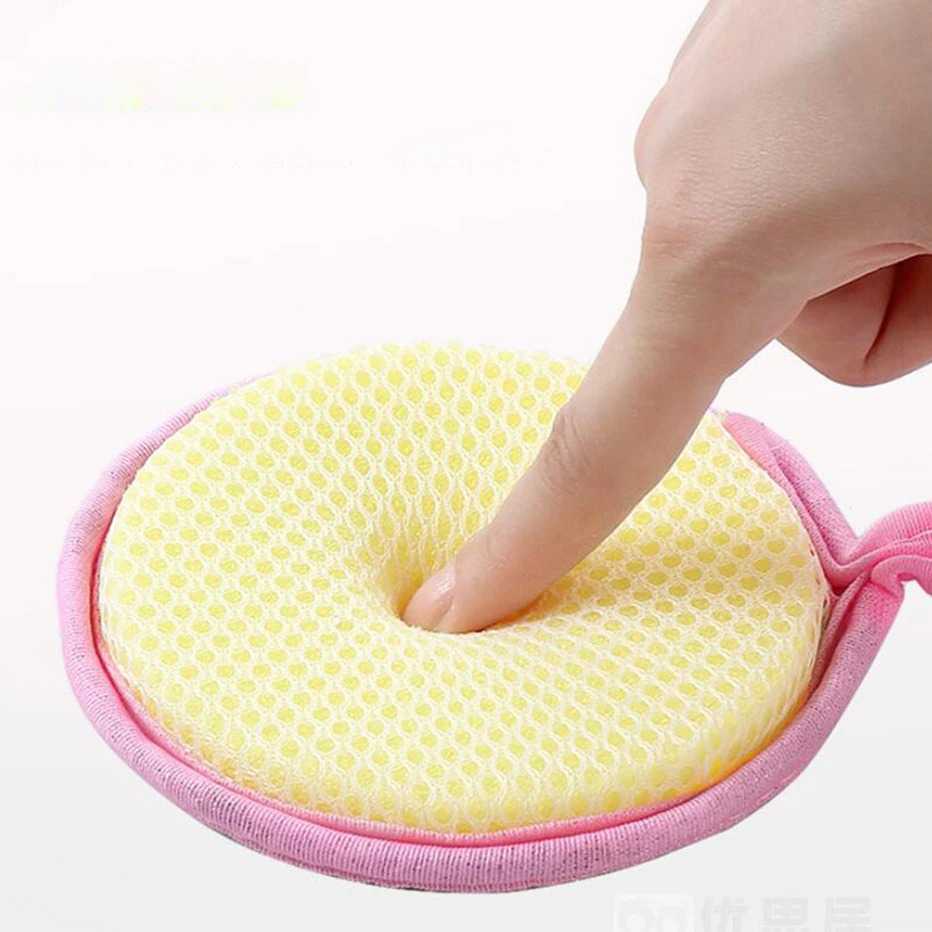 TD-DDG XIN YUAN Spons Cuci Piring Double Sides Cleaning Sponge 3PCS - XY-0186