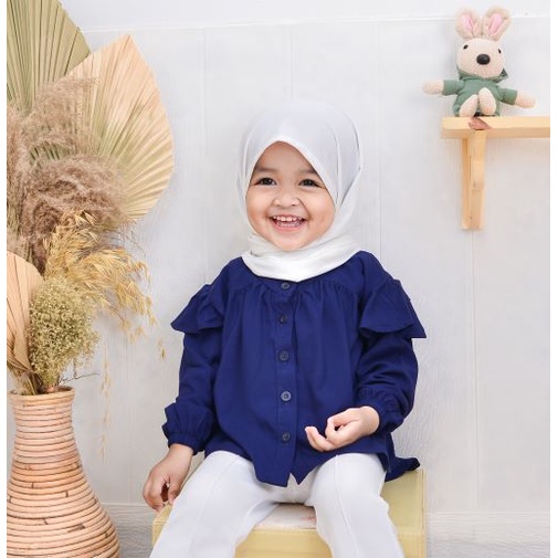 Blouse Anak Perempuan Tangan Panjang | CURLY BLOUSE SPARKLE | CURLY BLOUSE LONG SLEEVE SPARKLE