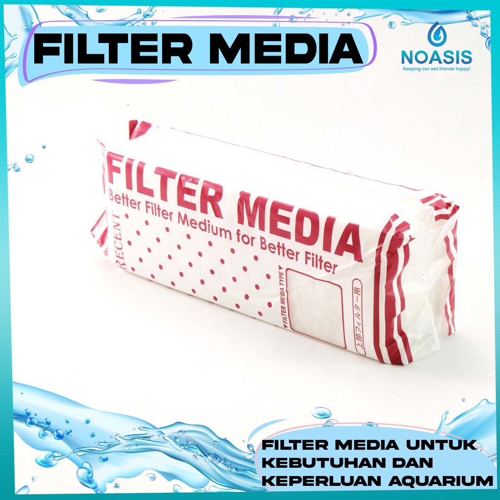 FILTER MEDIA AQUARIUM KAPAS FILTER 4 LAPIS TEBAL HIGH QUALITY RECENT