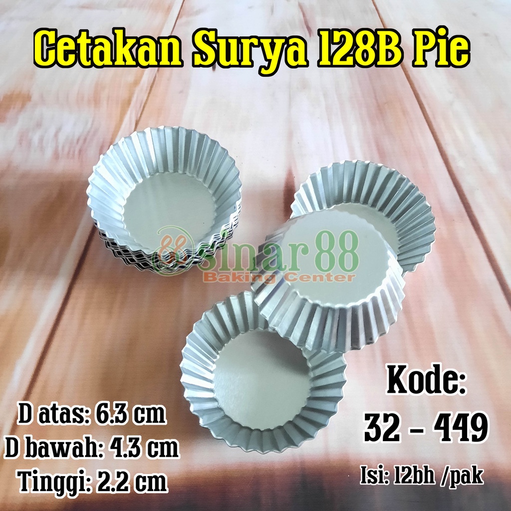 Cetakan Pie Surya 128B