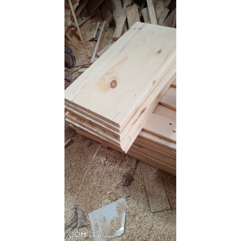 

papan ambalan 60x30x2xm di amplas halus