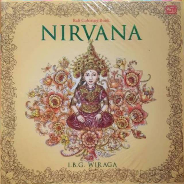 Buku Mewarnai Dewasa :  Bali Coloring Book Nirvana - I.B.G. Wiraga