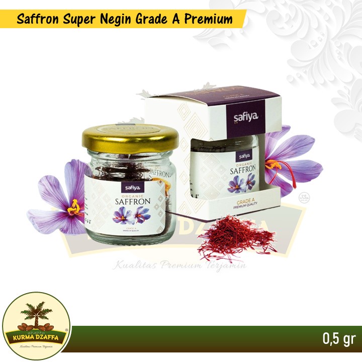 

Saffron safron Super Negin Premiun Quality Grade A 0,5 gr