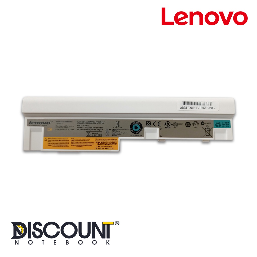 BATERAI  BATRE BATRAI LAPTOP BATTERY LAPTOP LENOVO IdeaPad S10-3A, S10-3C, S10-3S, S100, S110, S205,