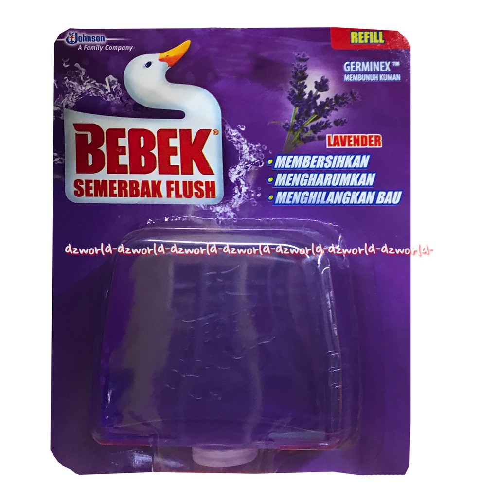 Bebek Semerbak Flush Refill 50ml Isi Ulang Pengharum Toilet Kloset Wc 3in1 Membersihkan Mengharumkan Menghilangkan Bau Pewangi Yang Gantungkan DiKloset Closet Duck