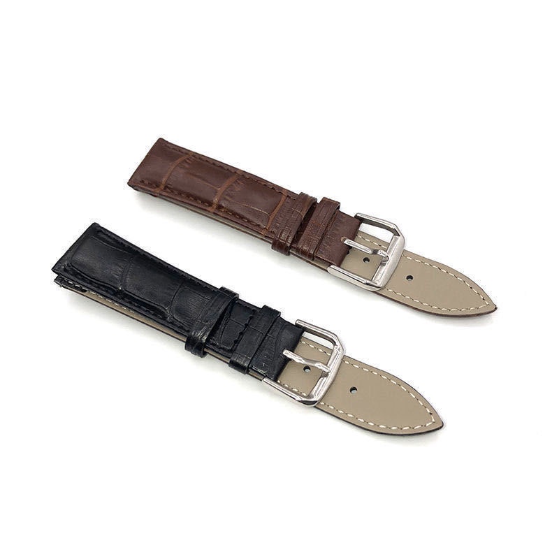 Tali Jam Tangan Import Kulit Pria Wanita / Tali Jam Tangan Croco