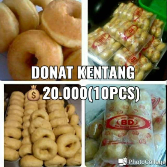 

Donat kentang bolong