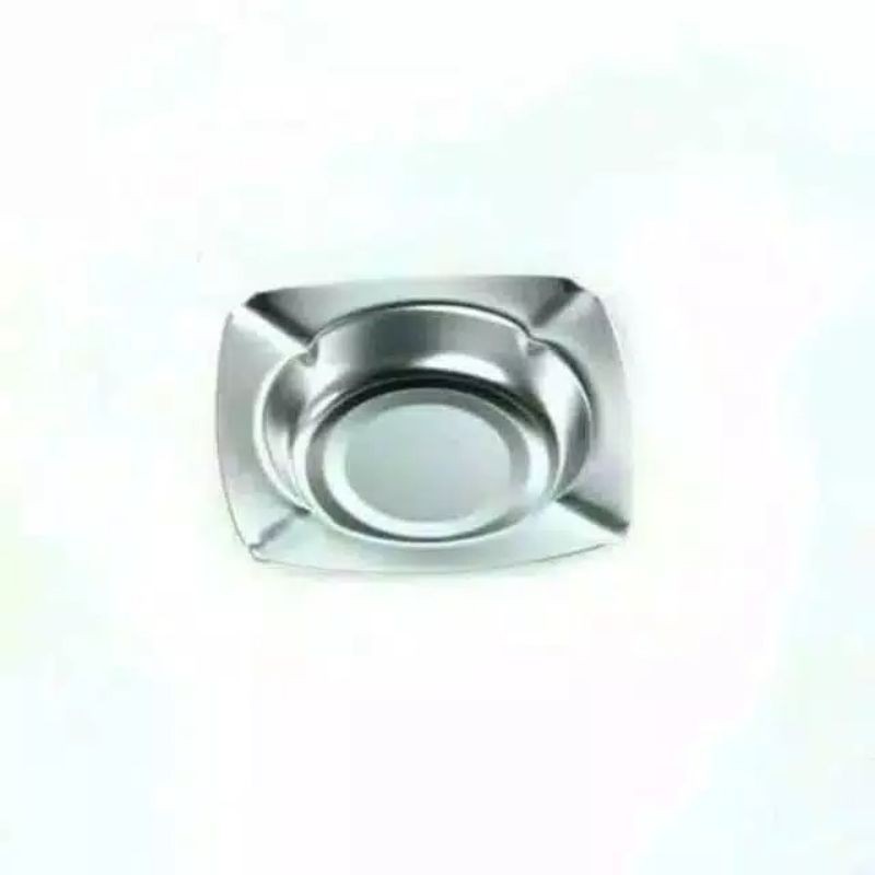 ASBAK STAINLESS UKURAN 11 X 11 CM