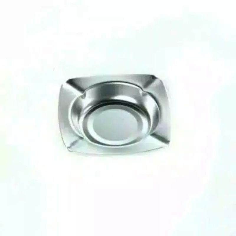 ASBAK STAINLESS UKURAN 11 X 11 CM