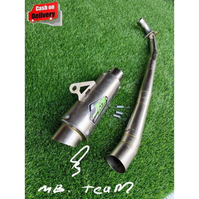 Knalpot racing supra x 125-karisma JRM Las cacing new
