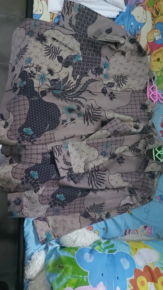 Kemeja Batik Couple | Kemeja Batik Premium | Atasan Batik Couple Ruflle | Kemeja Batik Exclusive