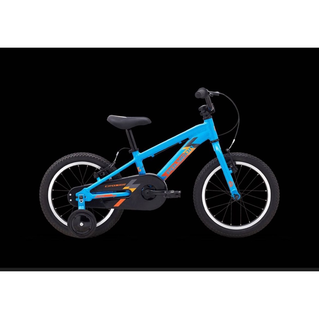 Sepeda Anak Polygon CROSSER 16 Inch Frame Alloy Roda Samping Garansi SNI-Blue