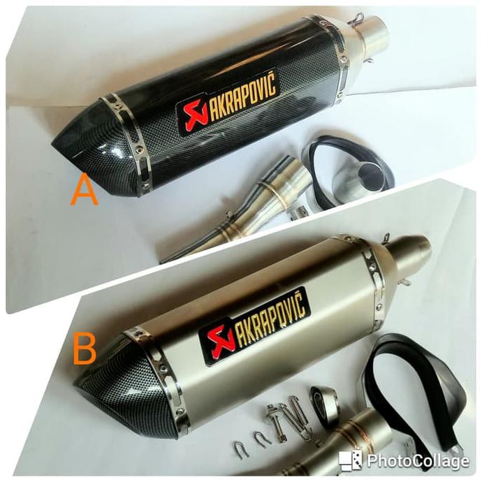 Knalpot Import AKRAPOVIC HZT Long Size Slip On YAMAHA XMAX