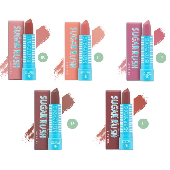 KINDSTORE❤ | Emina LIPSTICK Sugar Rush All Varian | Lipstik Emina
