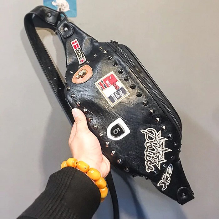 Tas Selempang Bahu Kulit Pria Keren import Slingbag T&S Primorsk