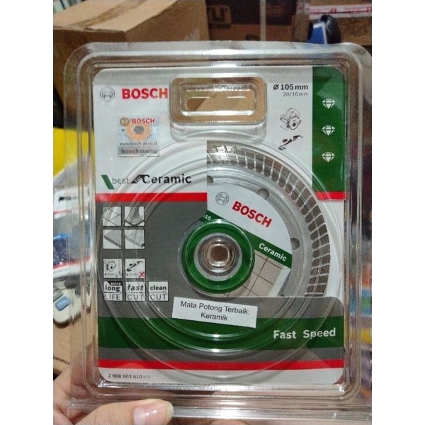 mata potong keramik bosch ( fast speed ) 4 inch asli