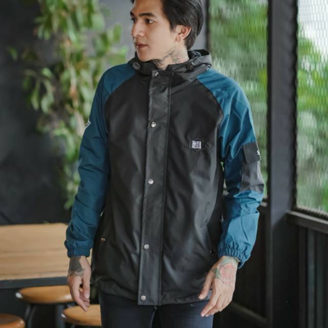Jaket salvio hexia / jaket SLHVX casual taslan Fit XL. Cewek/Cowok salvio