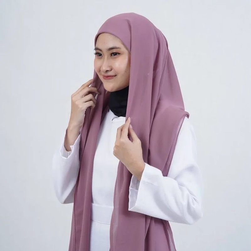 PASHMINA INNER 2in1 CERUTY BABY DOLL / Pashmina + Inner / Pashmina Inner Instan