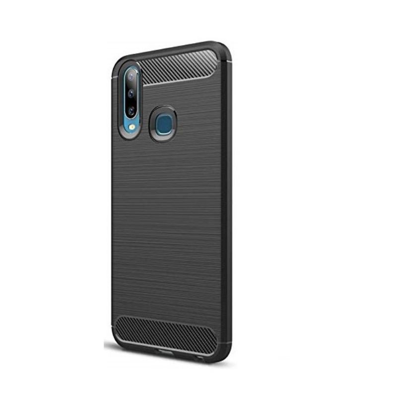 Fashion case vivo y21i fibercarbon case