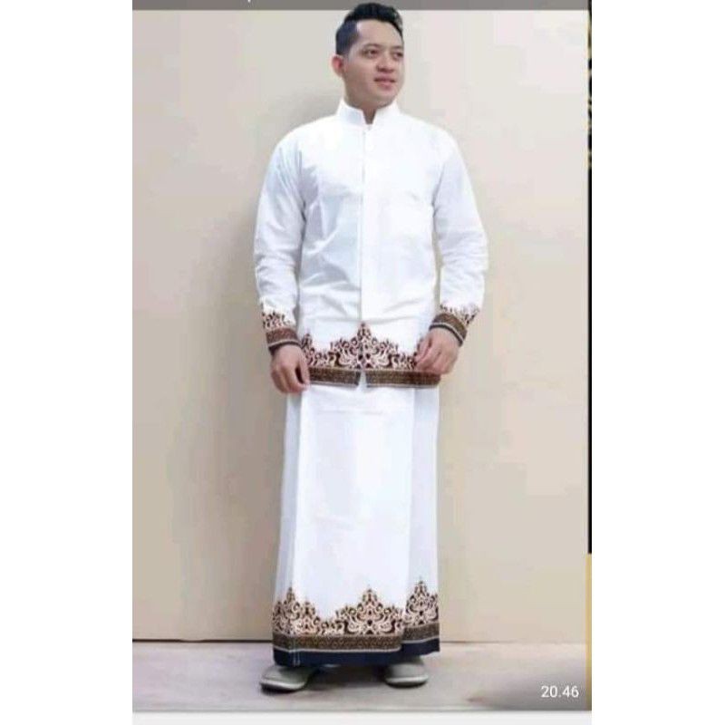 Batik setelan sarung baju koko