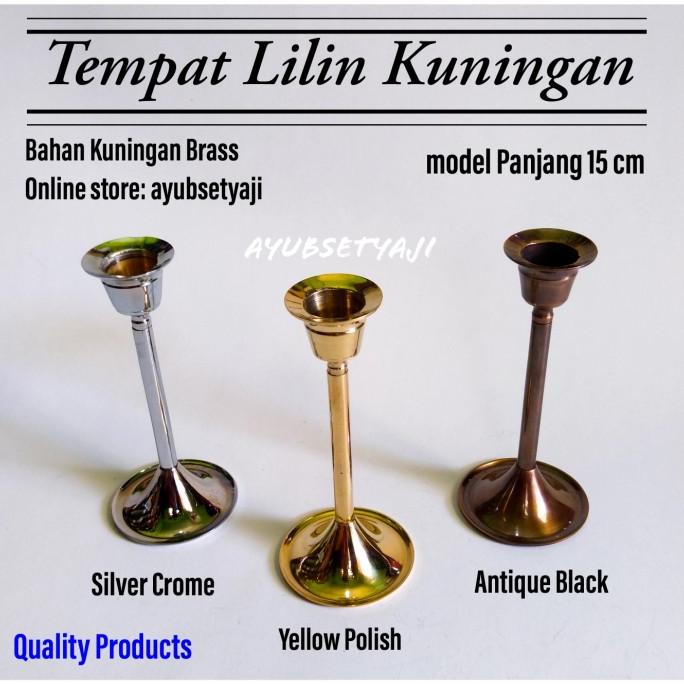 favorit] Tempat Lilin Antik Wadah Lilin Antik Kuningan no 4