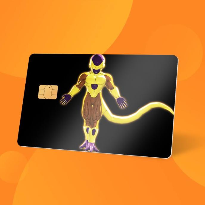 

] [BM Skin Card] GOLDEN FRIEZA || Garskin ATM / E - Money - Anti Air