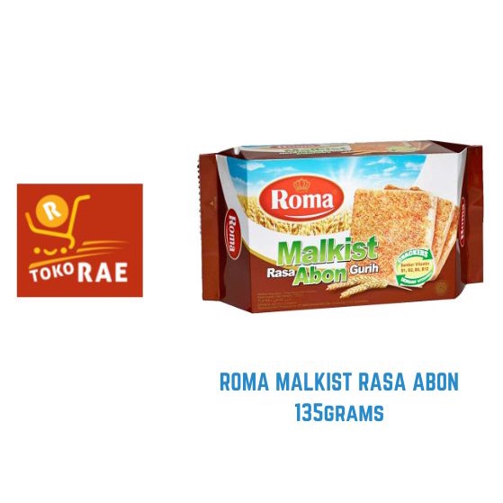 

Roma Malkist Abon Crackers 135gram